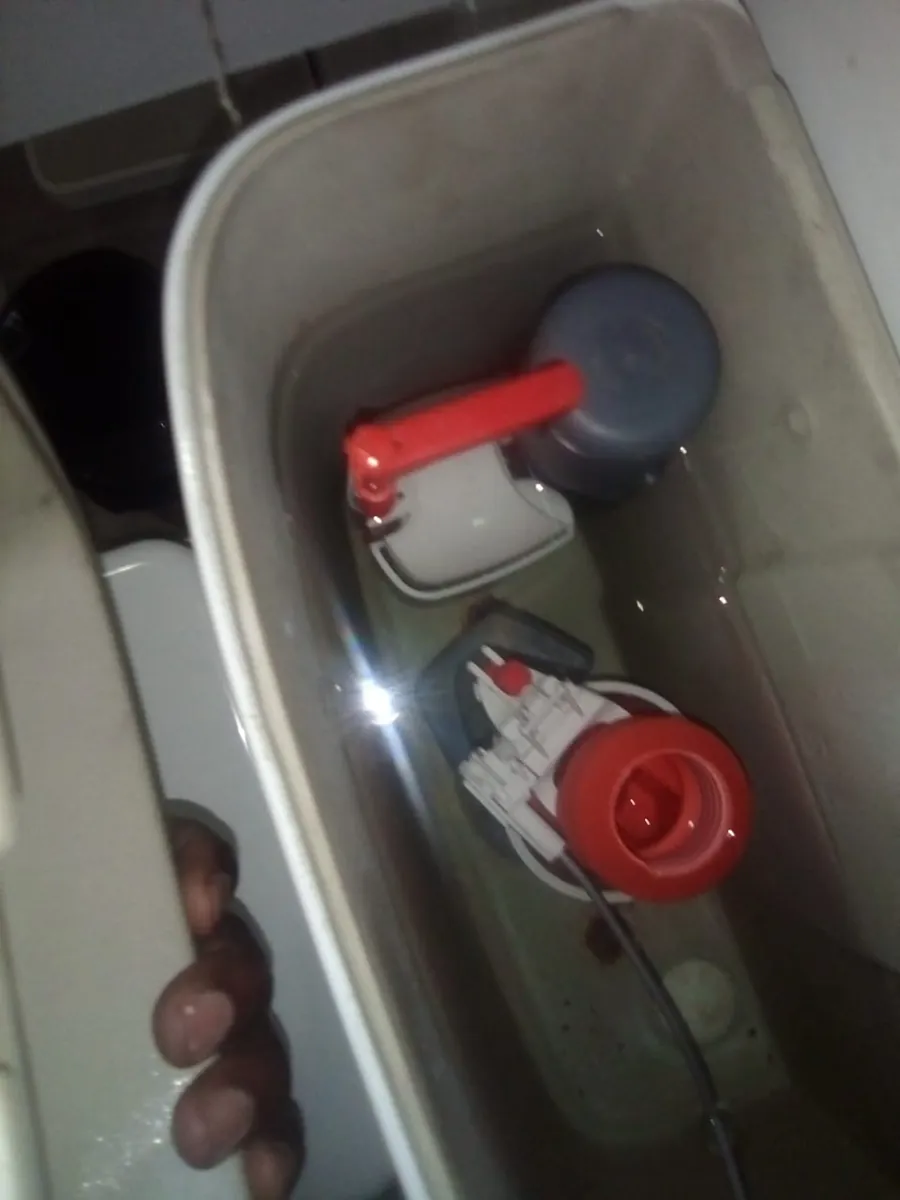 Toilet inlet valve leak behind toilet Sandton