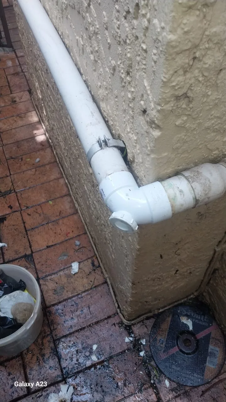 Sandton plumbing services external waste pipe and cleanout inspection